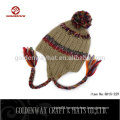 Wholesale Cashmere Ear Cover Beanie Hats With Top Ball